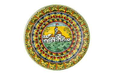 Round wall plate