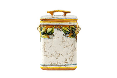 Pasta storage jar and cover